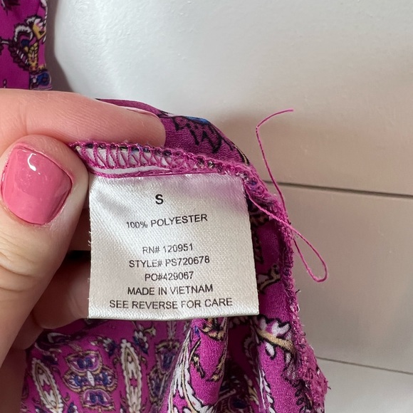 Pink Rose Top Small - Picture 6 of 6